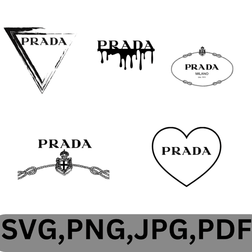 Luxury Prada SVG Bundle – Stylish Designs for Cricut & Silhouette