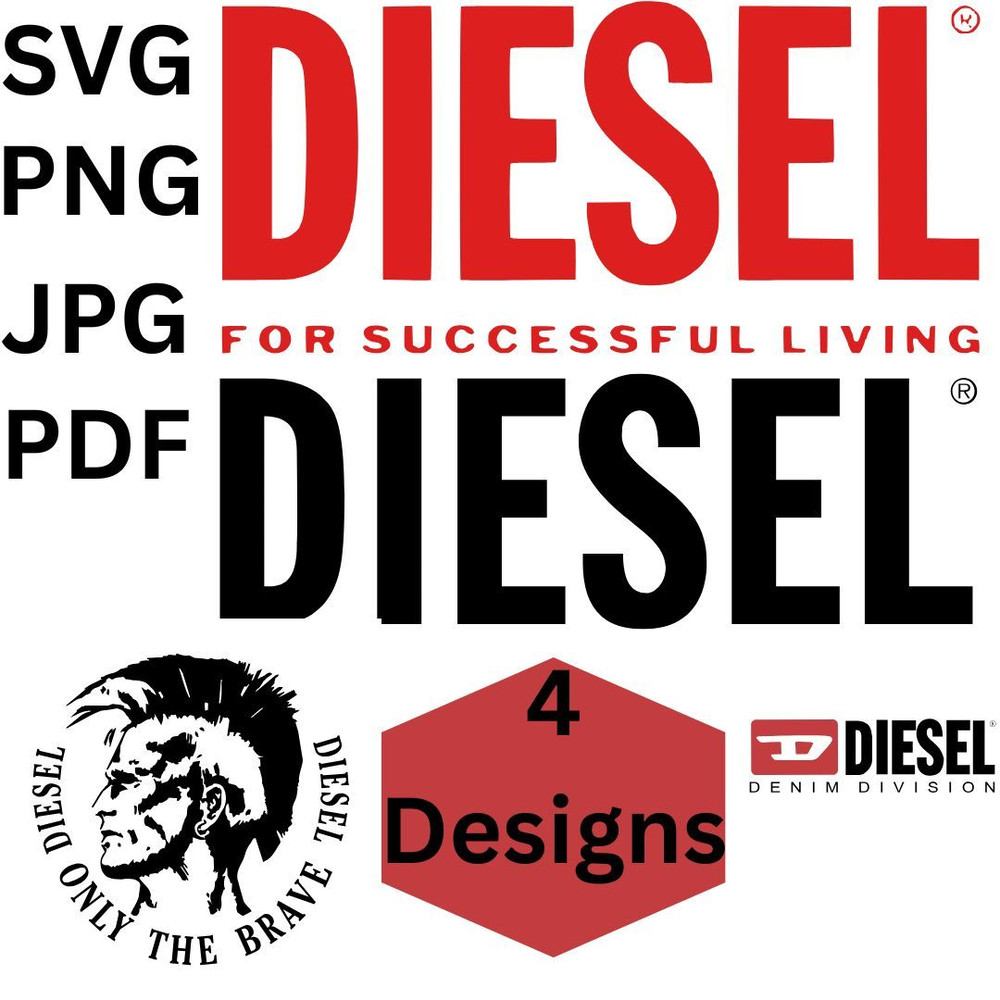 Exclusive Diesel SVG Design Collection 0