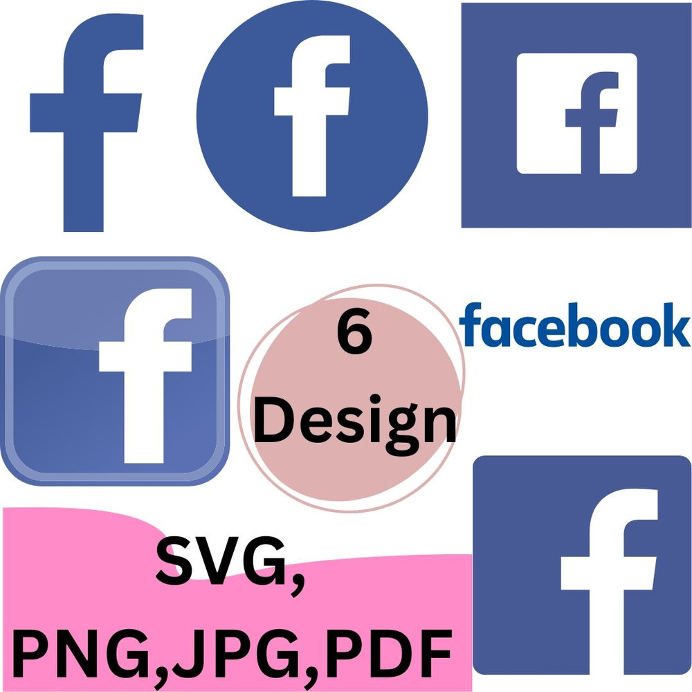 Creative Facebook SVG Design Set 0