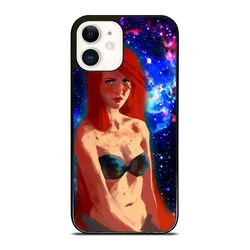ariel mermaid on galaxy phone cases - for iphone