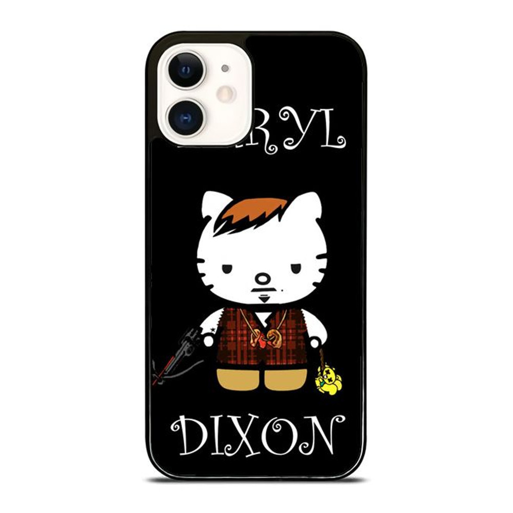 Daryl Dixon Hello Kitty Phone Cases For IPhone Samsung Google Pixel And LG all Models 0