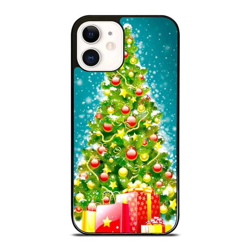 Green Tree Christmas Phone Cases For IPhone Samsung Google Pixel And LG all Models 0