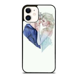 princess elsa meet jack frost phone cases - for iphone