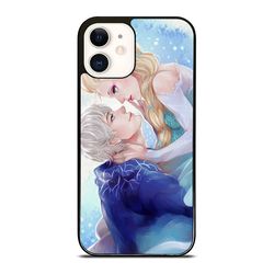 jack frost and princess elsa phone cases - for iphone
