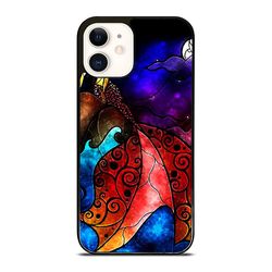 mermaid stained glasses phone cases - for iphone