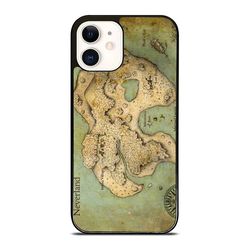 neverland old map phone cases - for iphone