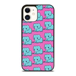 cute blue elephants phone cases - for iphone