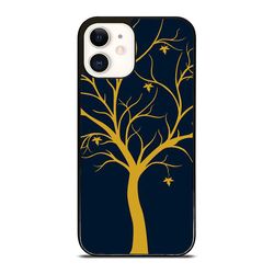 golden tree blue phone cases - for iphone