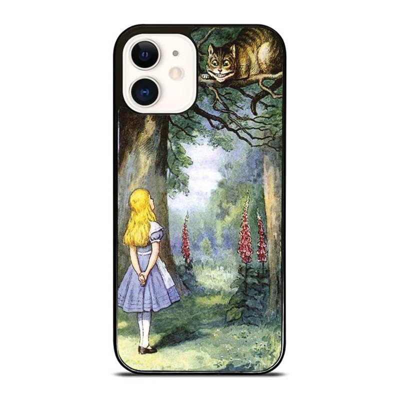 Alice And Chesire Cat Phone Cases For IPhone Samsung Google Pixel And LG all Models 0