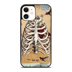 birds and skeleton phone cases - for iphone