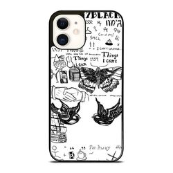 black 1d tattoo phone cases - for iphone