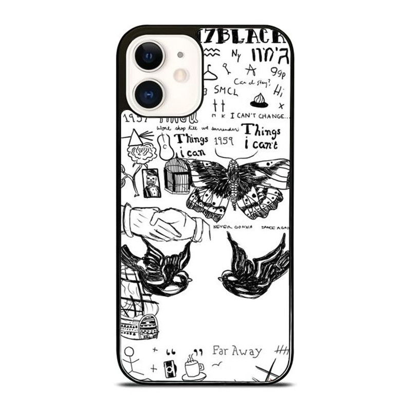 Black 1d Tattoo Phone Cases For IPhone Samsung Google Pixel And LG all Models 0