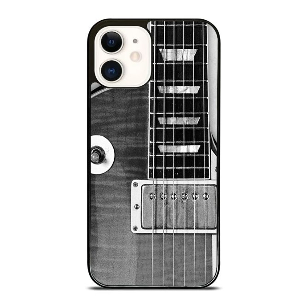 Black White Guitar Phone Cases For IPhone Samsung Google Pixel And LG all Models 0
