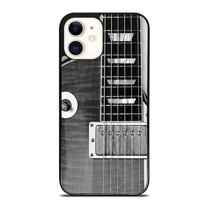 Black White Guitar Phone Cases For IPhone Samsung Google Pixel And LG all Models 0
