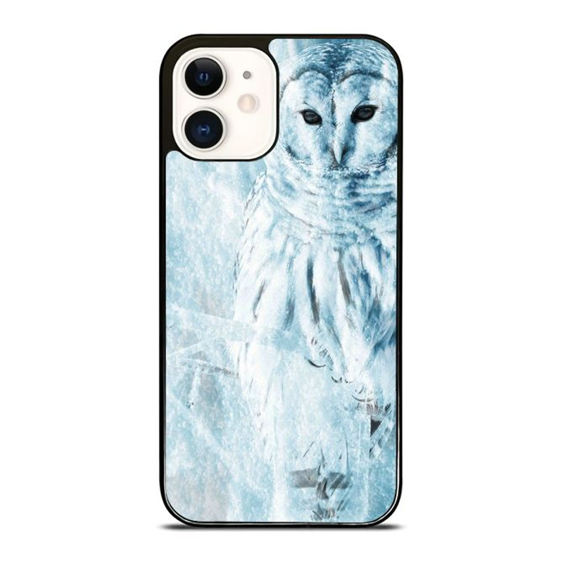 Winter White Owl Phone Case We Offer For IPhone IPad IPod Samsung Google Pixel HTC And LG 0