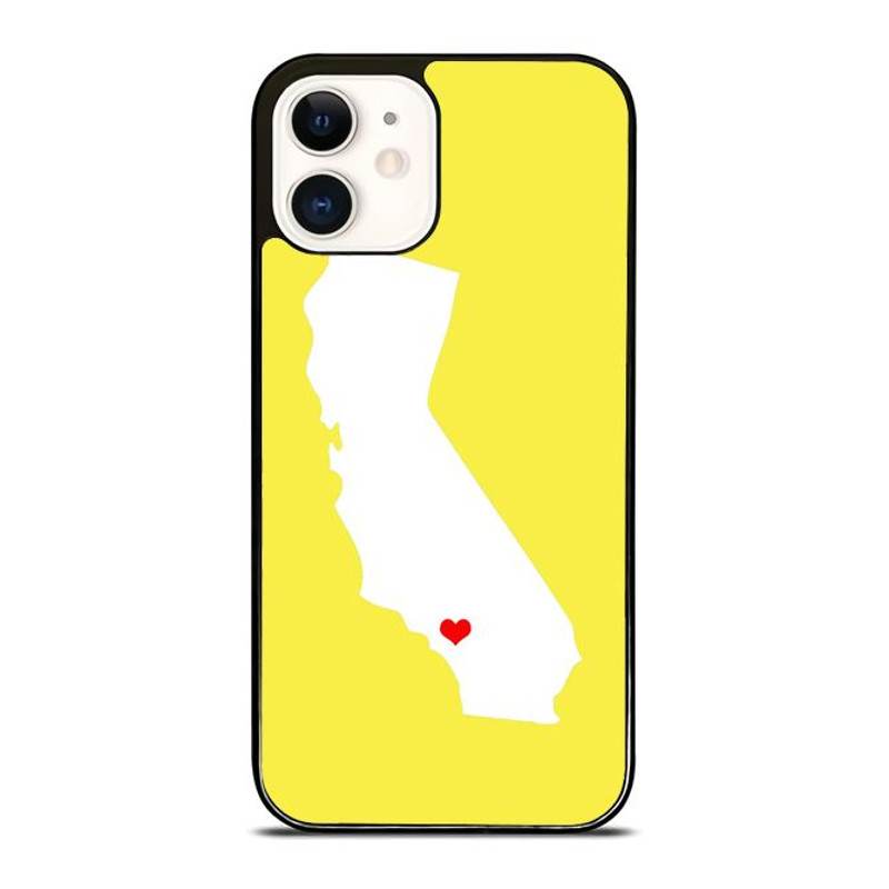 Yellow State Heart Phone Case We Offer For IPhone IPad IPod Samsung Google Pixel HTC And LG 0