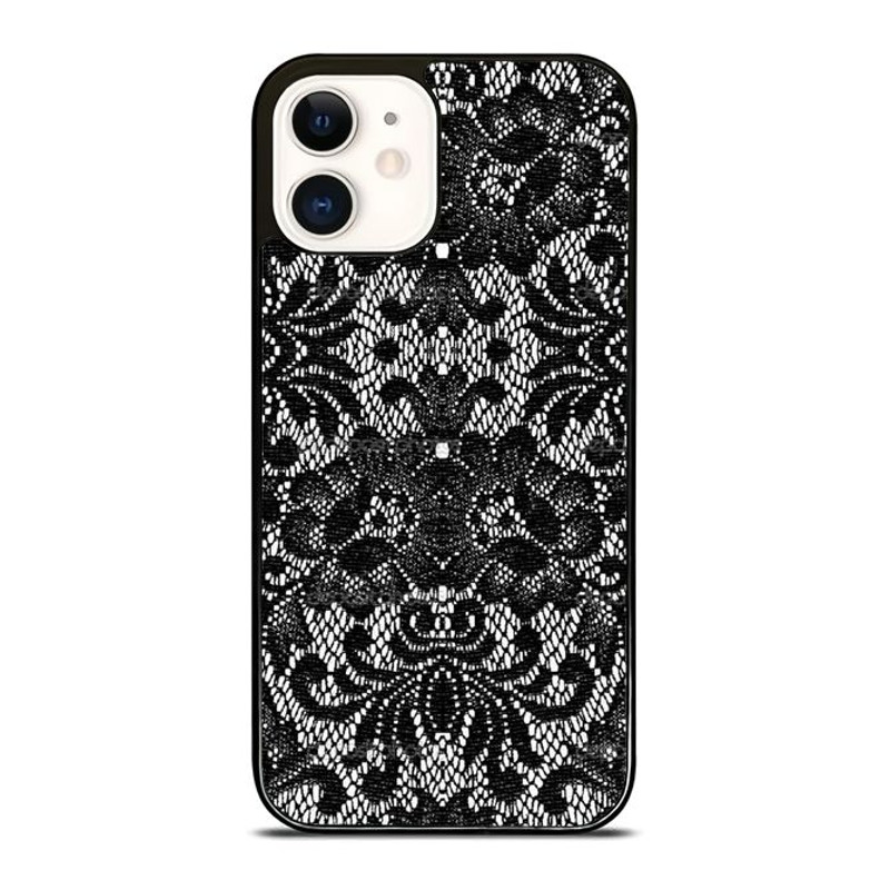 Black Lace Phone Case We Offer For IPhone IPad IPod Samsung Google Pixel HTC And LG 0