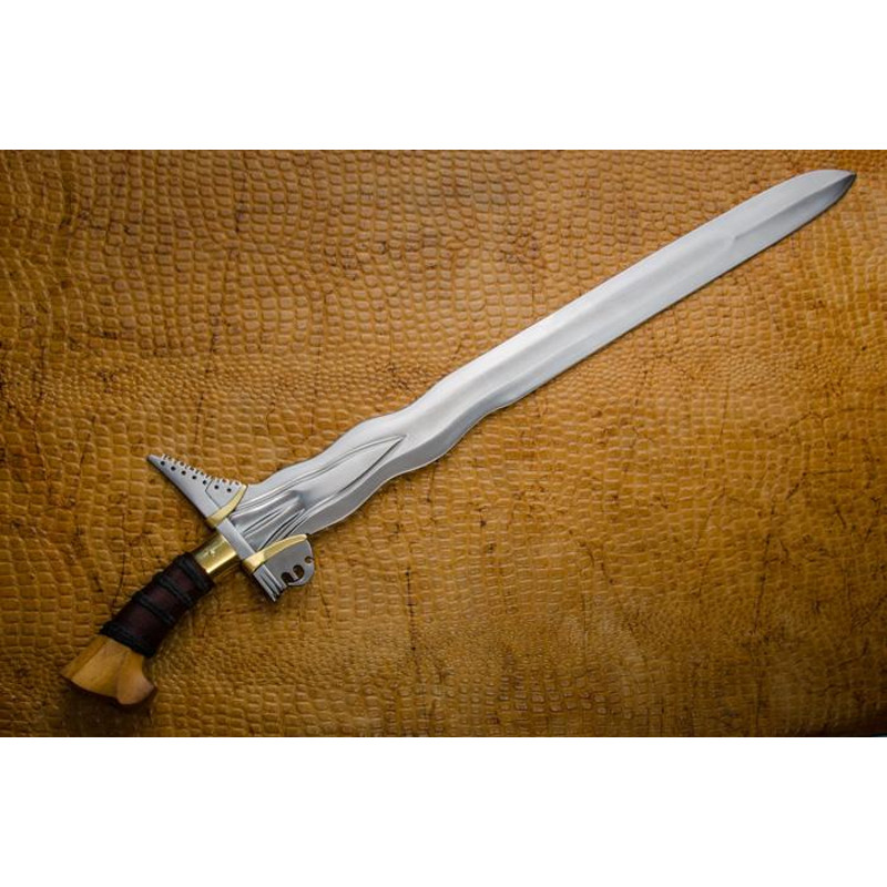 Hand Forged Sword Moro Kris Philippines Sword Viking Sword Battle Sword Battle Ready Medieval Sword 0