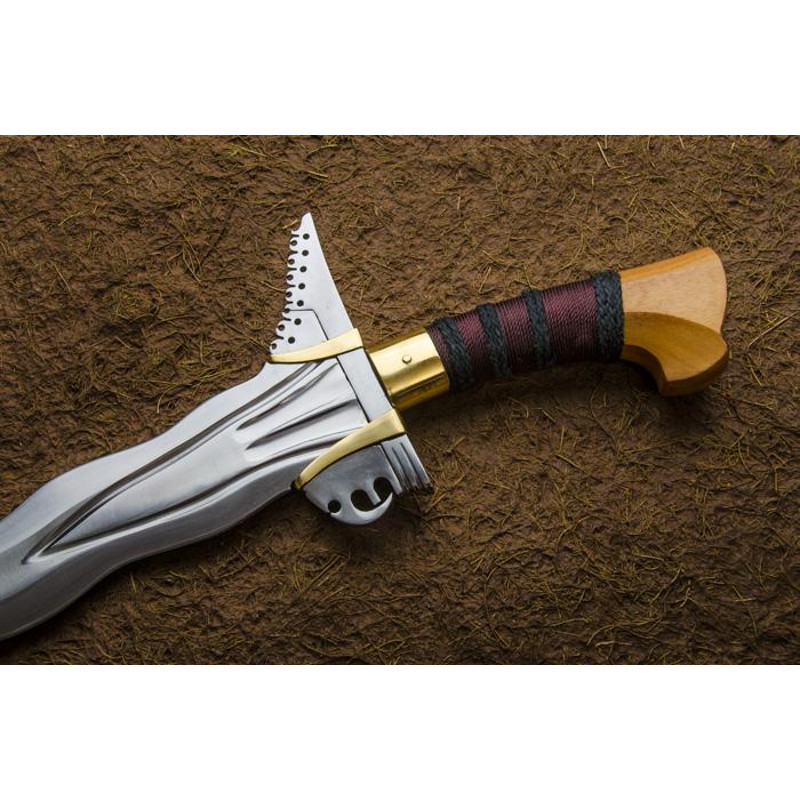 Hand Forged Sword Moro Kris Philippines Sword Viking Sword Battle Sword Battle Ready Medieval Sword 2