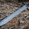 Hand Forged Sword Damascus Steel Sword Viking Sword Battle Sword Battle Ready Medieval Sword With 0
