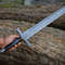 Hand Forged Sword Damascus Steel Sword Viking Sword Battle Sword Battle Ready Medieval Sword With 3