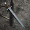 Hand Forged Sword Damascus Steel Sword Viking Sword Battle Sword Battle Ready Medieval Sword With L 0