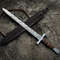 Hand Forged Sword Damascus Steel Sword Viking Sword Battle Sword Battle Ready Medieval Sword With L 7