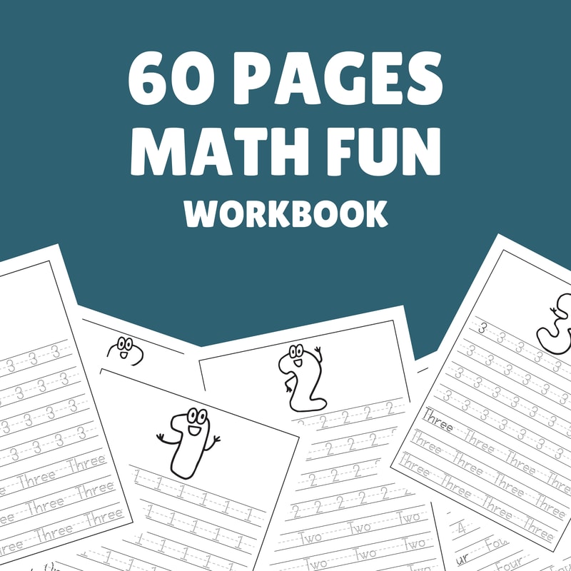 60 Math Problem Sheet 60 Pages Math Fun workbook | Inspire Uplift