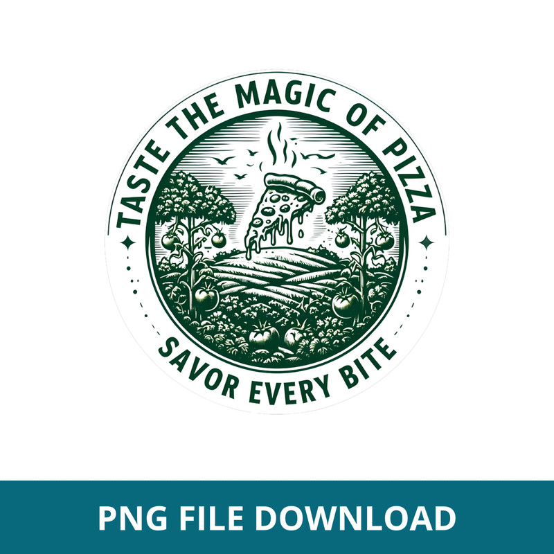 Vintage Pizza Stickers PNG 11 0