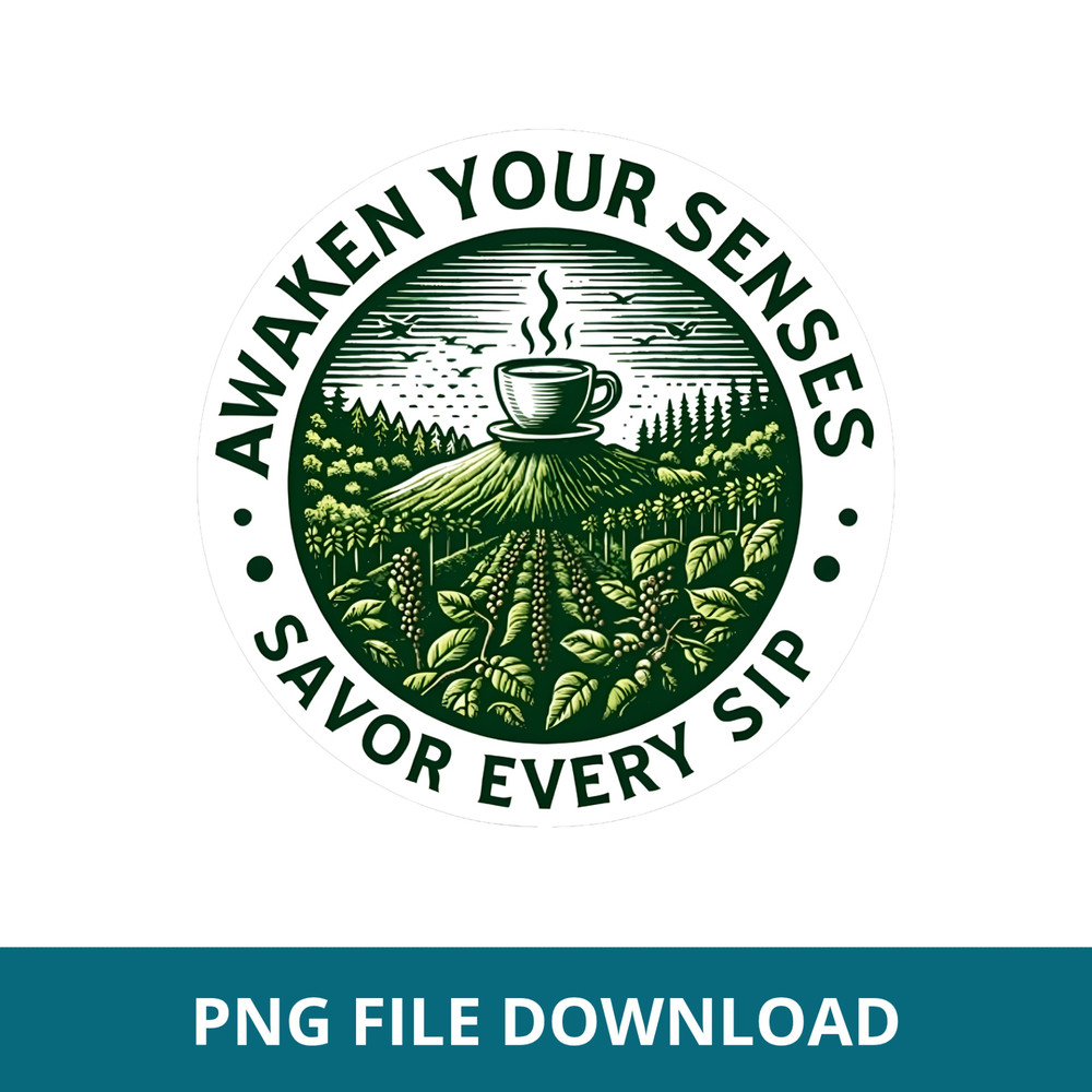 Vintage Coffee Sticker PNG 12 0