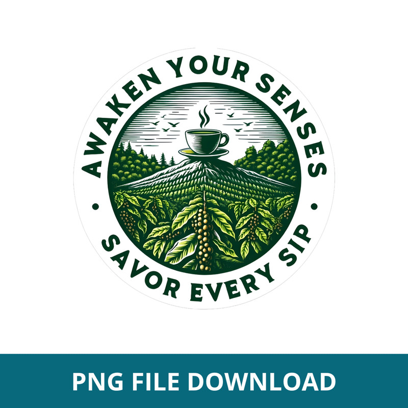 Vintage Coffee Sticker PNG 15 0