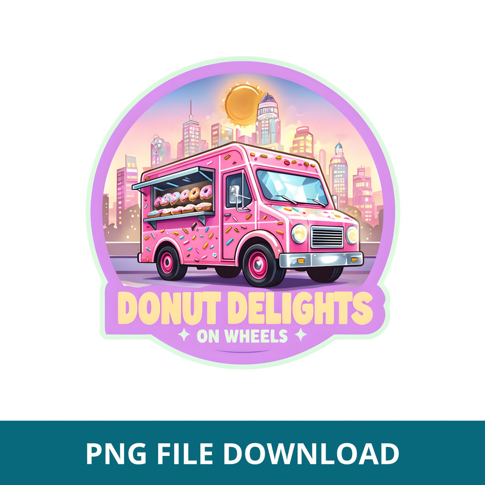 Donut Seller Sticker PNG 5 0