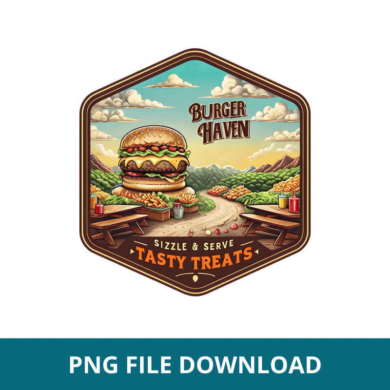 Burger Stickers PNG 6 0