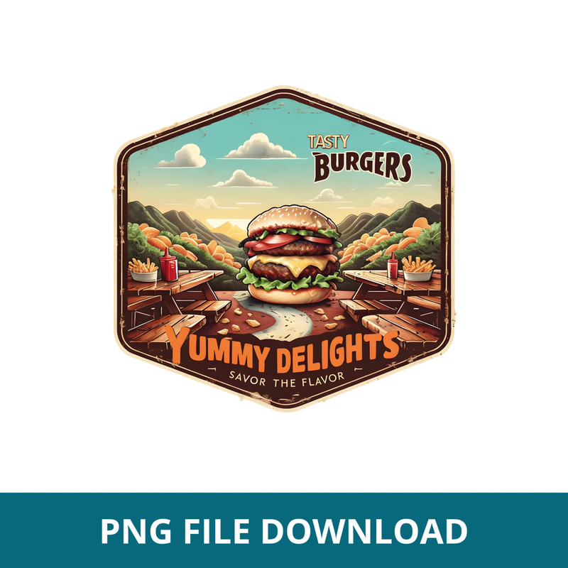 Burger Stickers PNG 7 0