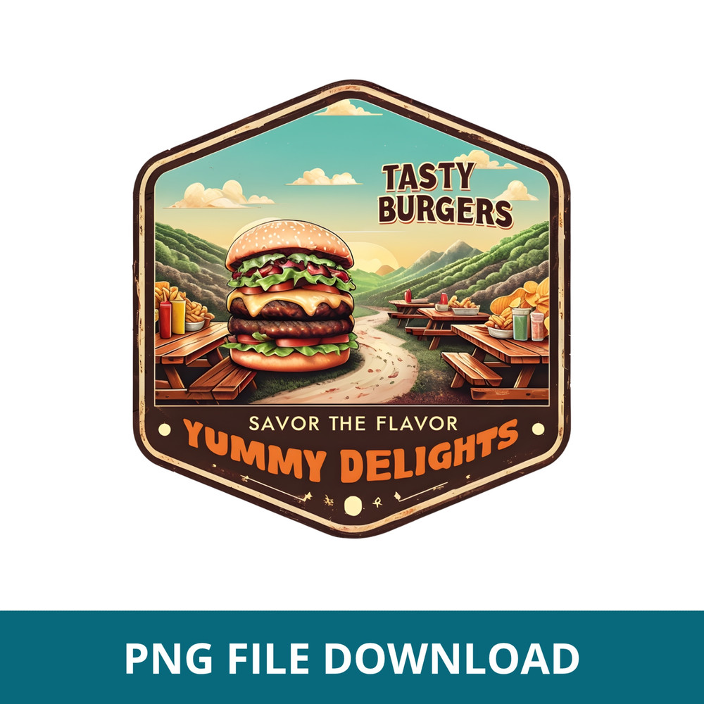 Burger Stickers PNG 8 0
