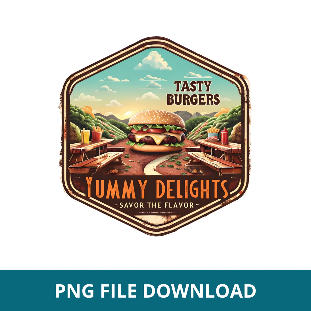 Burger Stickers PNG 9 0