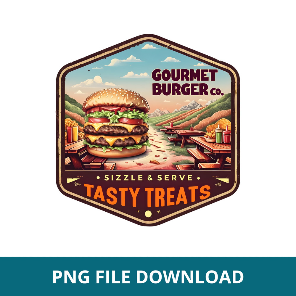 Burger Stickers PNG 10 0