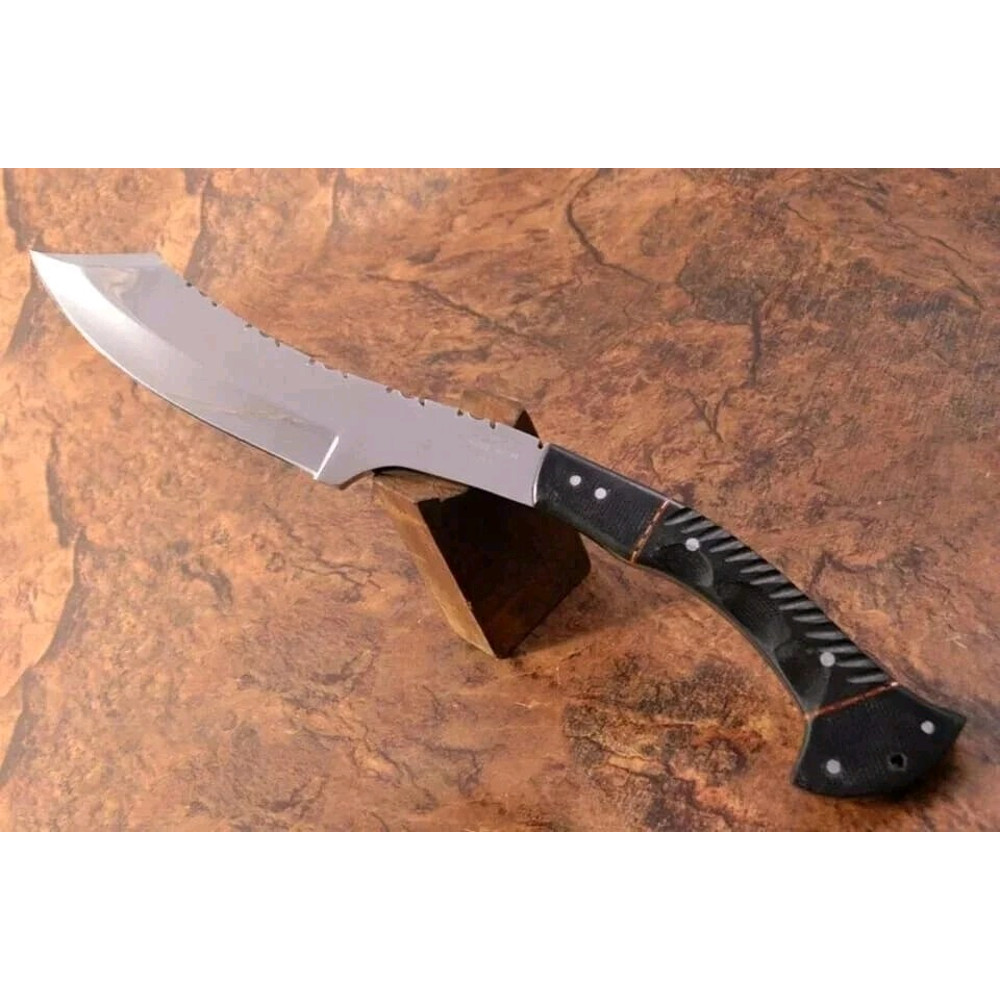 CUSTOM HANDMADE D2 TOOL STEEL HUNTING SWORD COMBAT MACHETE SURVIVE SWORD HK 1