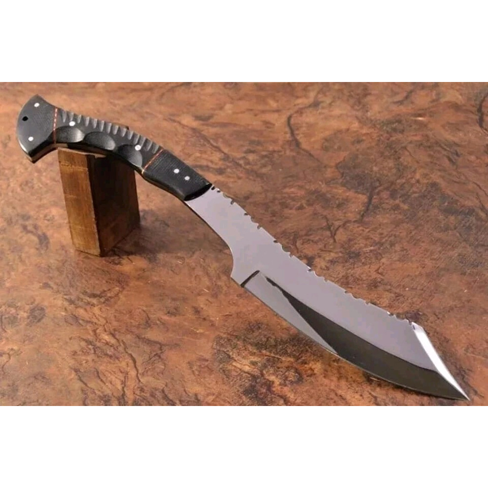 CUSTOM HANDMADE D2 TOOL STEEL HUNTING SWORD COMBAT MACHETE SURVIVE SWORD HK 2