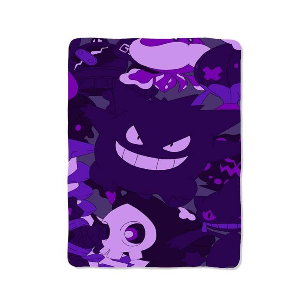 Purple Pokemon Haunter Blanket 0