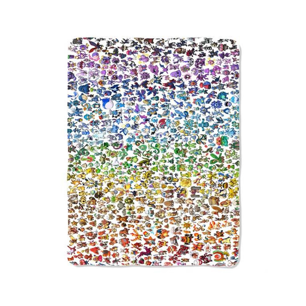 Rainbow Pokemon Blanket 0