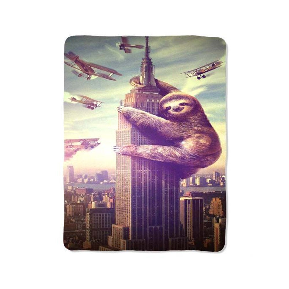Sloth Zilla Blanket 0