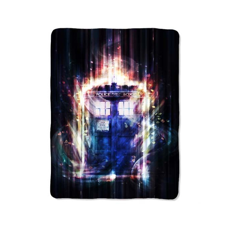 Tardis Doctor Who New Blanket 0