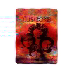 the doors cover design blanket