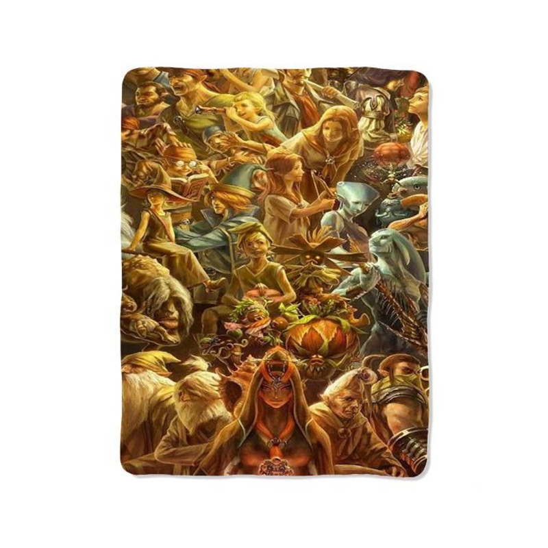 The Legend Of Zelda Fanart Blanket 0