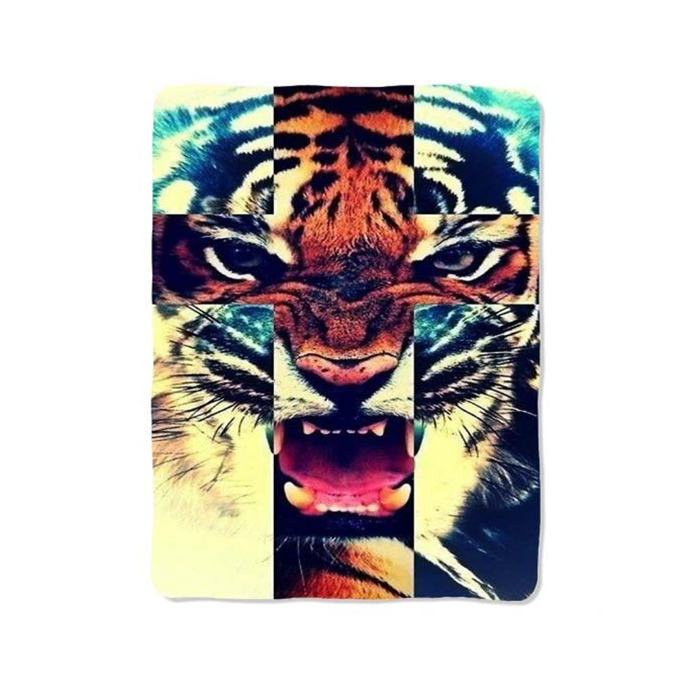 Tiger Hipster Blanket 0