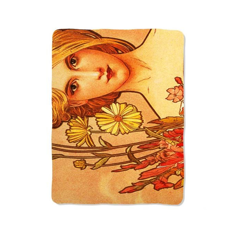 Alphonse Mucha New Blanket 0
