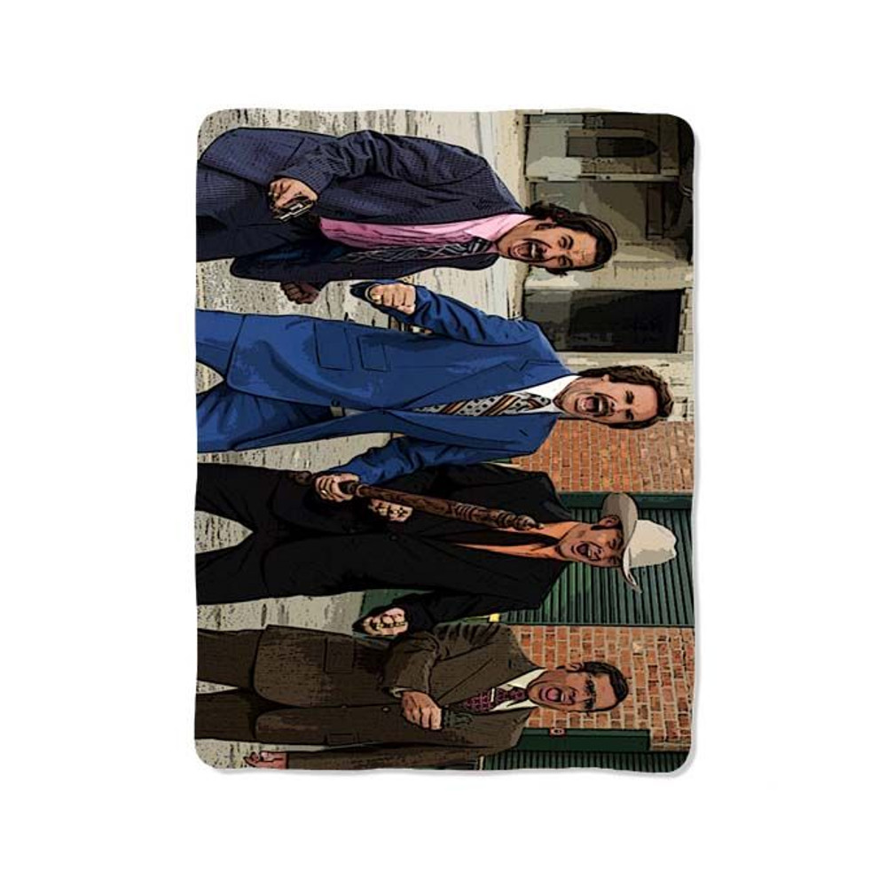 Anchorman News Team Blanket 0