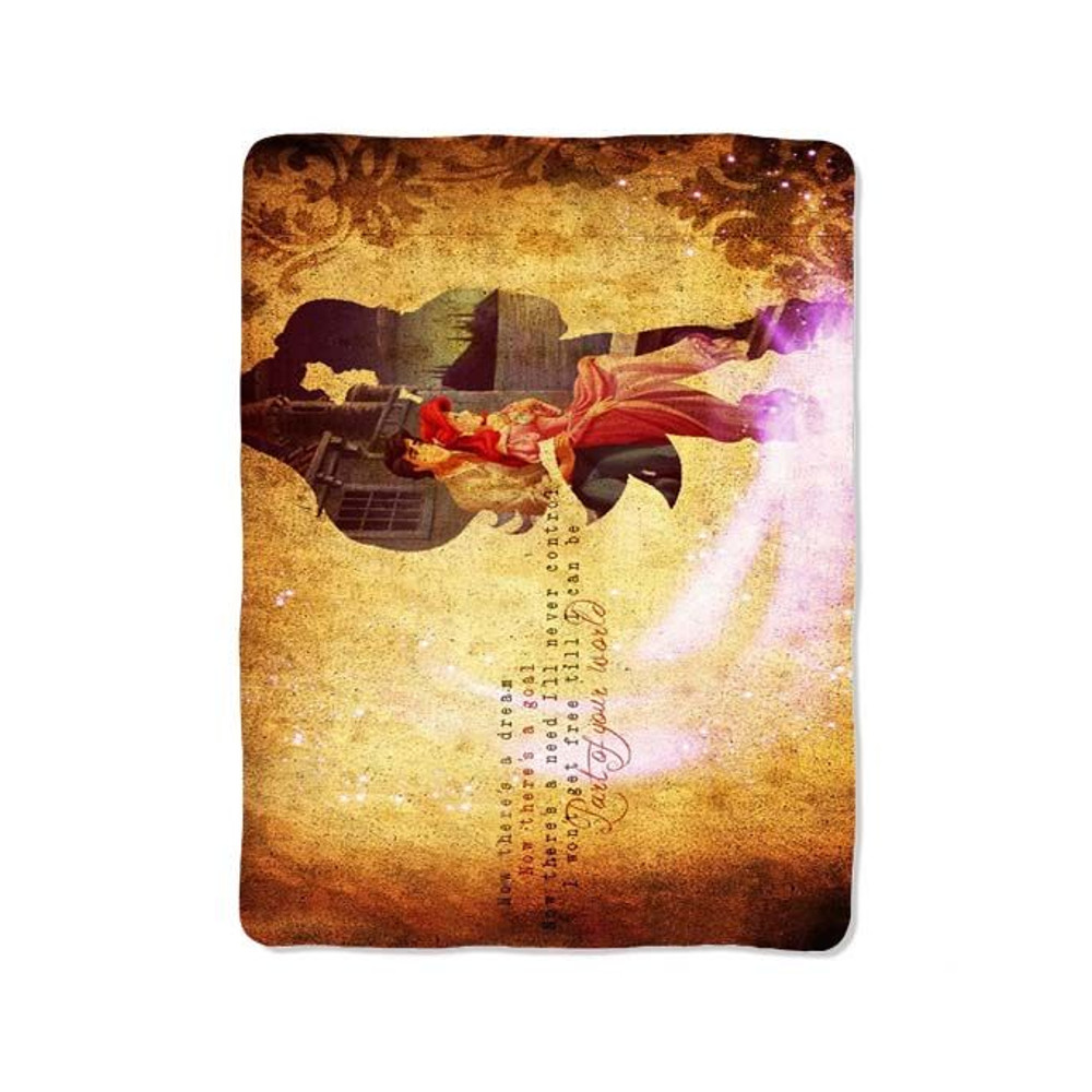 Ariel And Eric Blanket 0