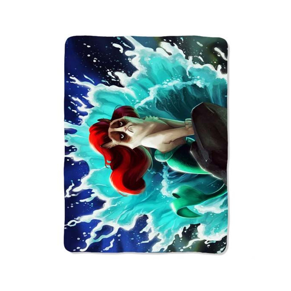 Little Mermaid Ariel New I Blanket 0